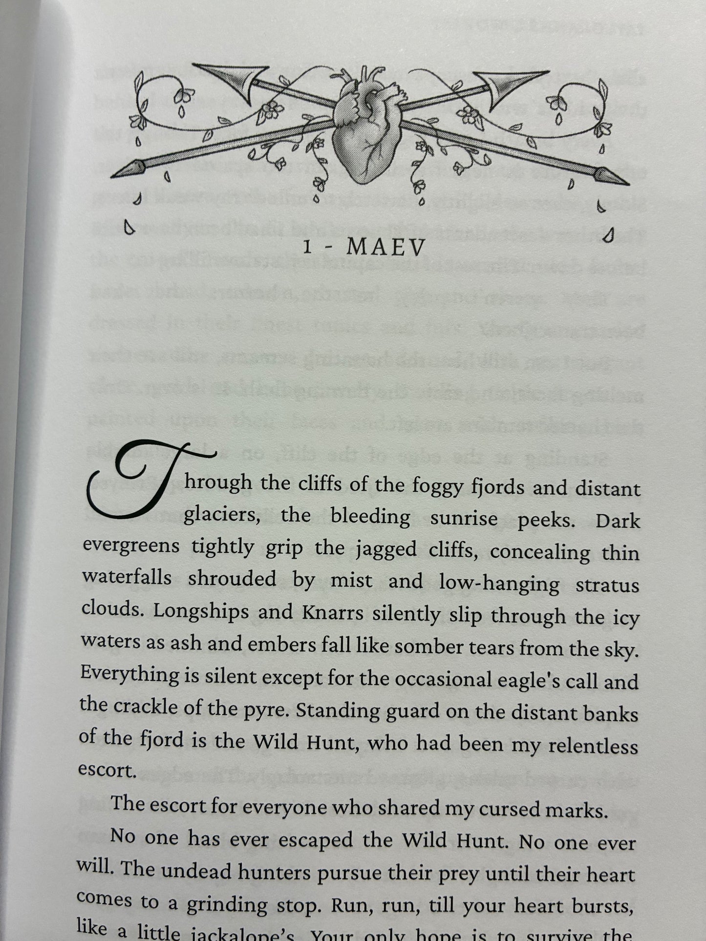 Signed Paperback of THE USHER OF SPRING + 4 illustrated Bookmarks