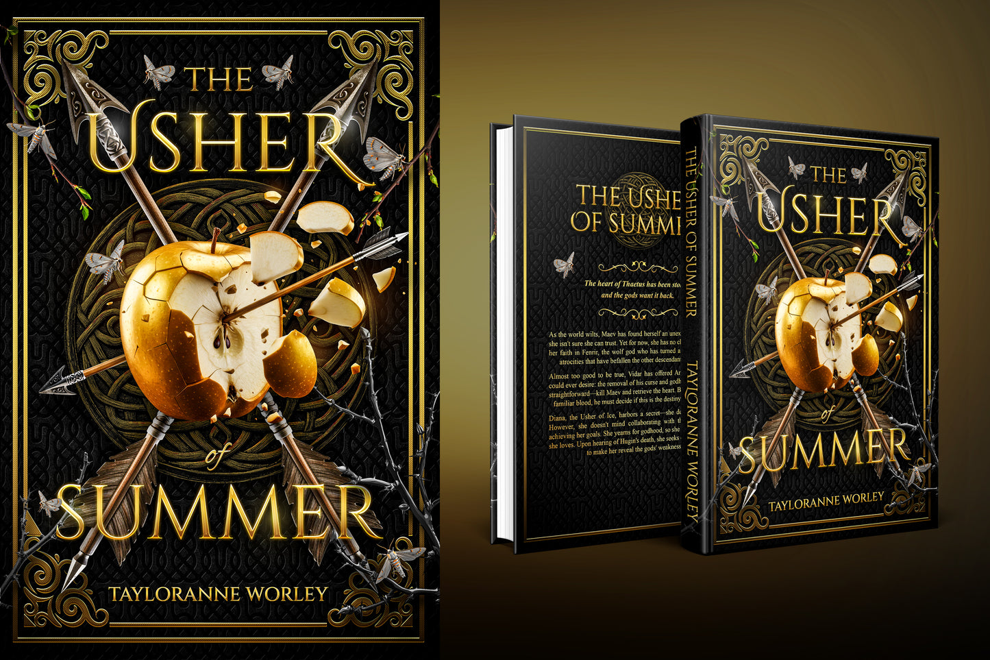 Pre-order THE USHER OF SUMMER + 4 illustrated Bookmarks